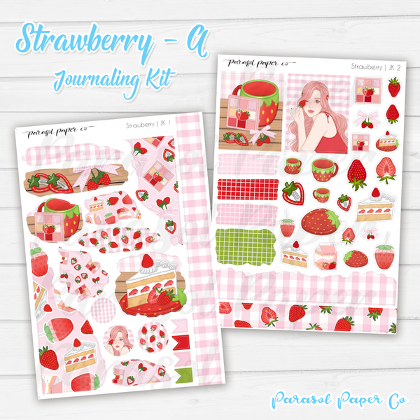 Journaling Kit - Strawberry - Two Skin Tones