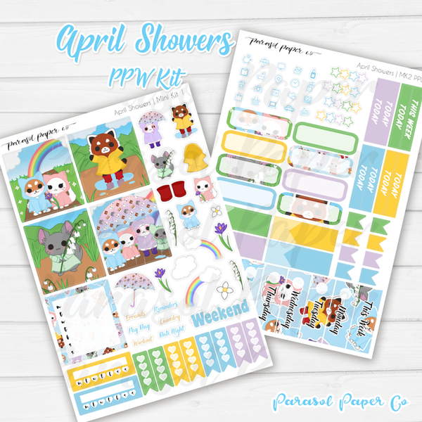 PPW  Mini Kit - April Showers