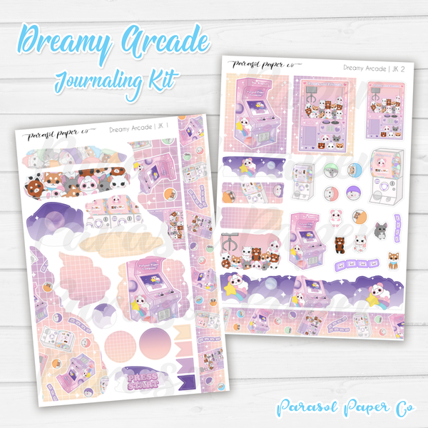 Journaling Kit - Dreamy Arcade