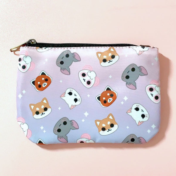 Pandy and Friends Logo Heads Mini Pouch