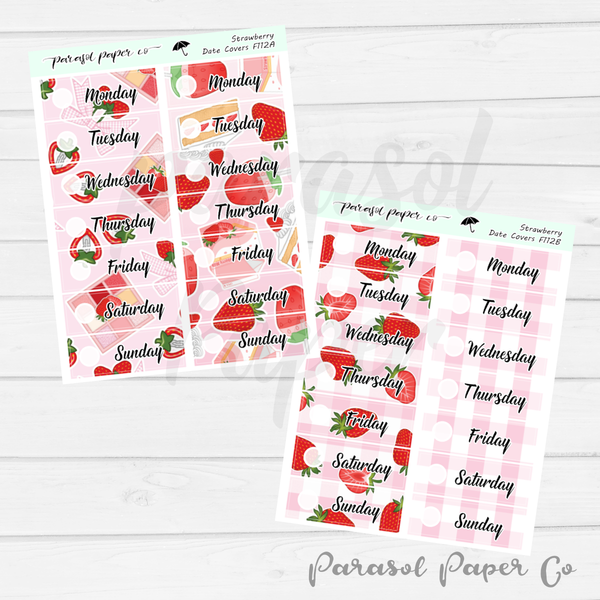 F112 - Strawberry Date Covers
