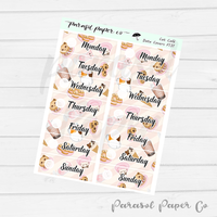 F131 - Cat Café Date Covers