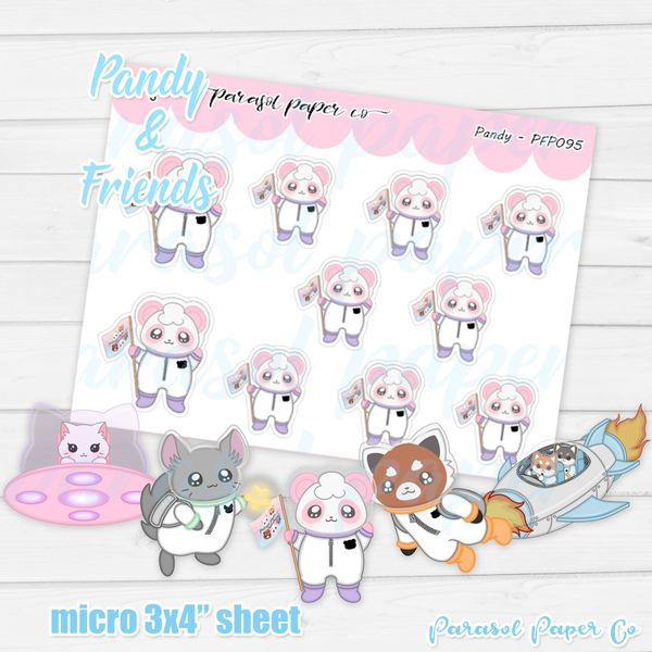 Pandy and Friends - Pastel Space - PF095