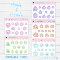 Pandy and Friends - Pastel Pumpkin - PF096