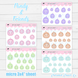 Pandy and Friends - Pastel Pumpkin - PF096