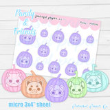 Pandy and Friends - Pastel Pumpkin - PF096