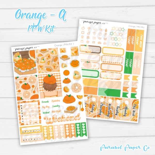 PPW  Mini Kit - Orange - Two Skin Tones