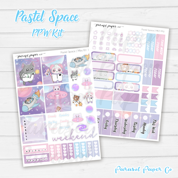 Ppw Paper PPW Mini Kit - Pastel Space – Parasol Paper Co