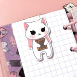 Pandy and Friends Reading Die Cut Magnetic Bookmark