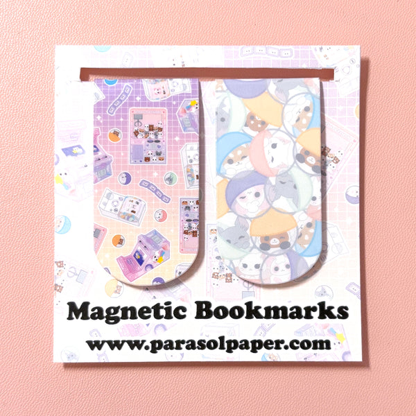 Dreamy Arcade Page Flag Magnetic Bookmark
