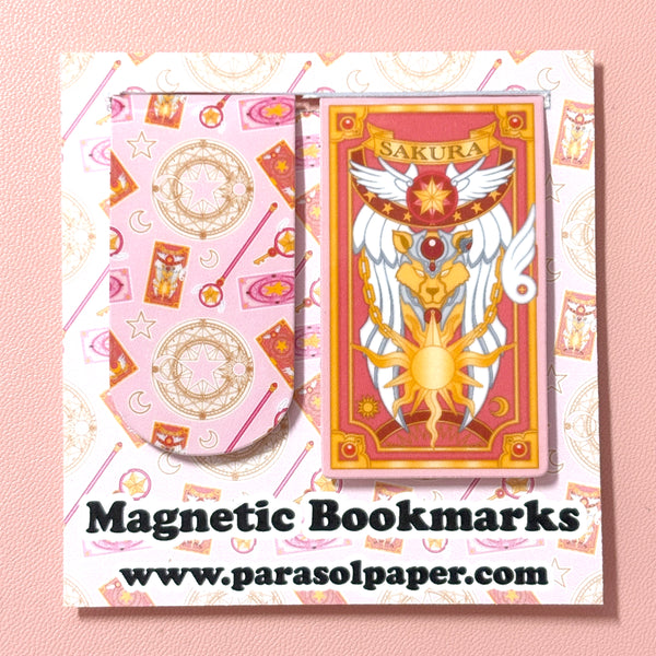 Cardcaptor Sakura -- Sakura Page Flag Magnetic Bookmark