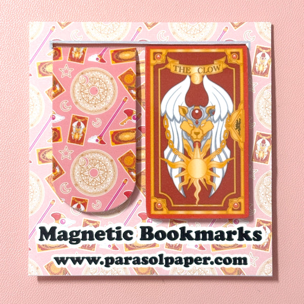 Cardcaptor Sakura -- Clow Page Flag Magnetic Bookmark