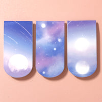 Soft Skies -- Sun Page Flag Magnetic Bookmark