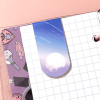 Soft Skies -- Sun Page Flag Magnetic Bookmark