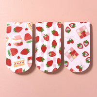 Strawberry Page Flag Magnetic Bookmark