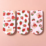 Strawberry Page Flag Magnetic Bookmark
