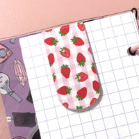 Strawberry Page Flag Magnetic Bookmark