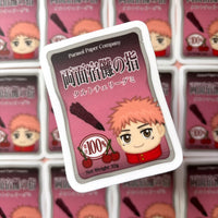 [WATERPROOF] JJK Sukuna Candy Fingers Anime Vinyl Sticker Decal