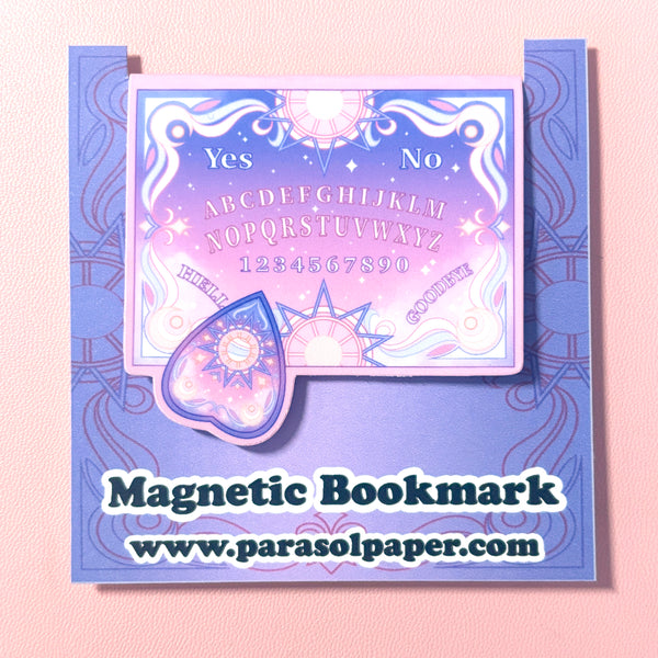 Pastel Ouija Die Cut Magnetic Bookmark