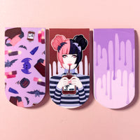 Bloodthirsty Page Flag Magnetic Bookmark