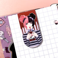 Bloodthirsty Page Flag Magnetic Bookmark