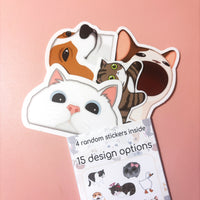 [WATERPROOF] Meme Animals Vinyl Sticker Decal Blind Bag
