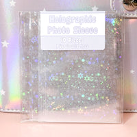 Holo Sparkle Kpop Photocard Top Loader Sleeve