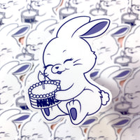 [WATERPROOF] NEWJEANS Bunny Tokki Cake Logo Vinyl Sticker Decal