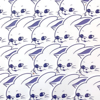 [WATERPROOF] NEWJEANS Bunny Tokki Head Logo Vinyl Sticker Decal