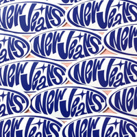 [WATERPROOF] NEWJEANS Round Oval Logo Vinyl Sticker Decal