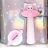 Pandy and Friends Pastel Space UFO Mochi Acrylic Standee Washi Stand