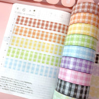 Washi Tape - Blue Heart Gingham