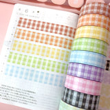 Washi Tape - Yellow Heart Gingham