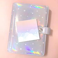 Small Memo Pad -- Cotton Candy Cloud Bank
