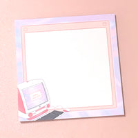 Small Memo Pad -- Y2K Computer