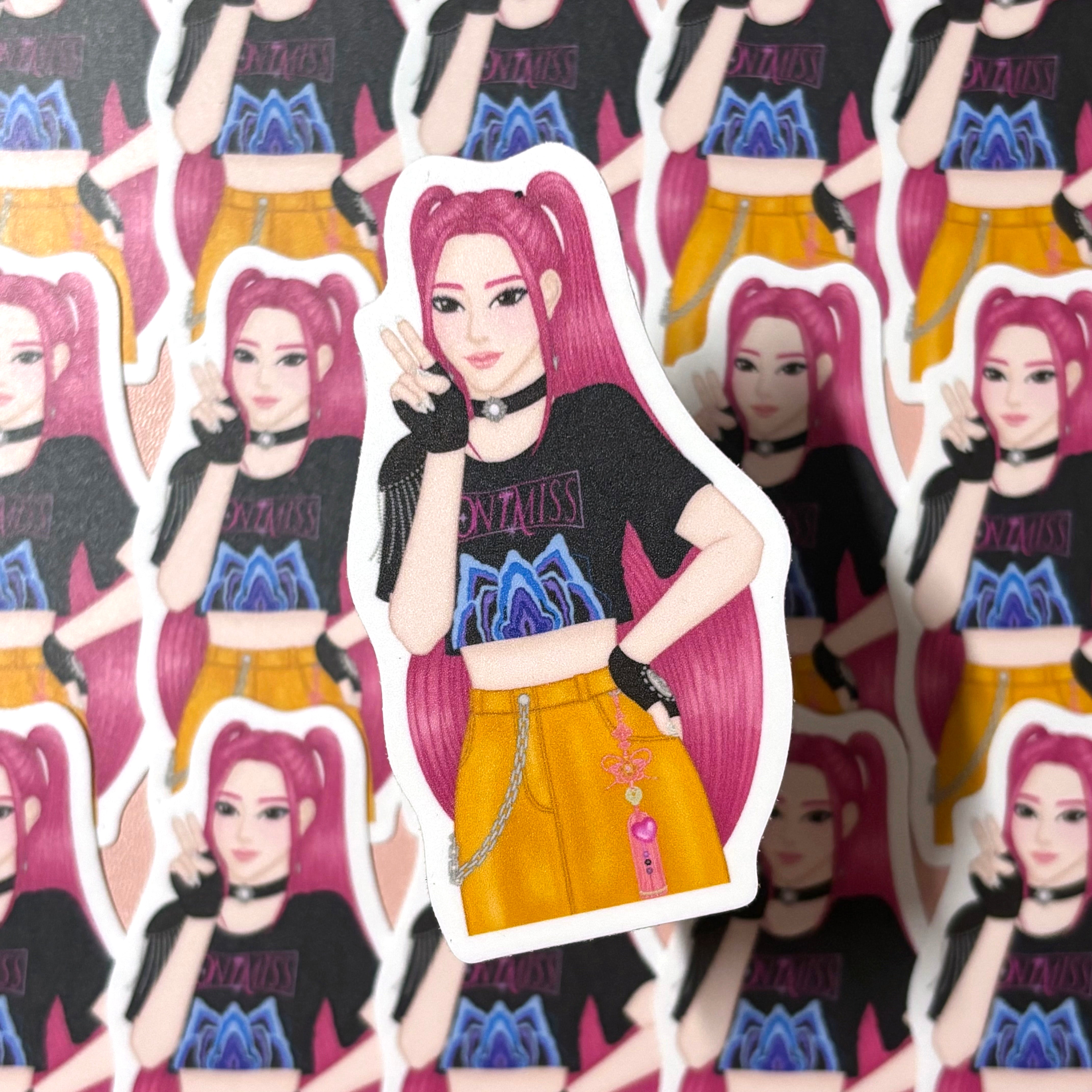 [WATERPROOF] Huntrix Vinyl Sticker Decals