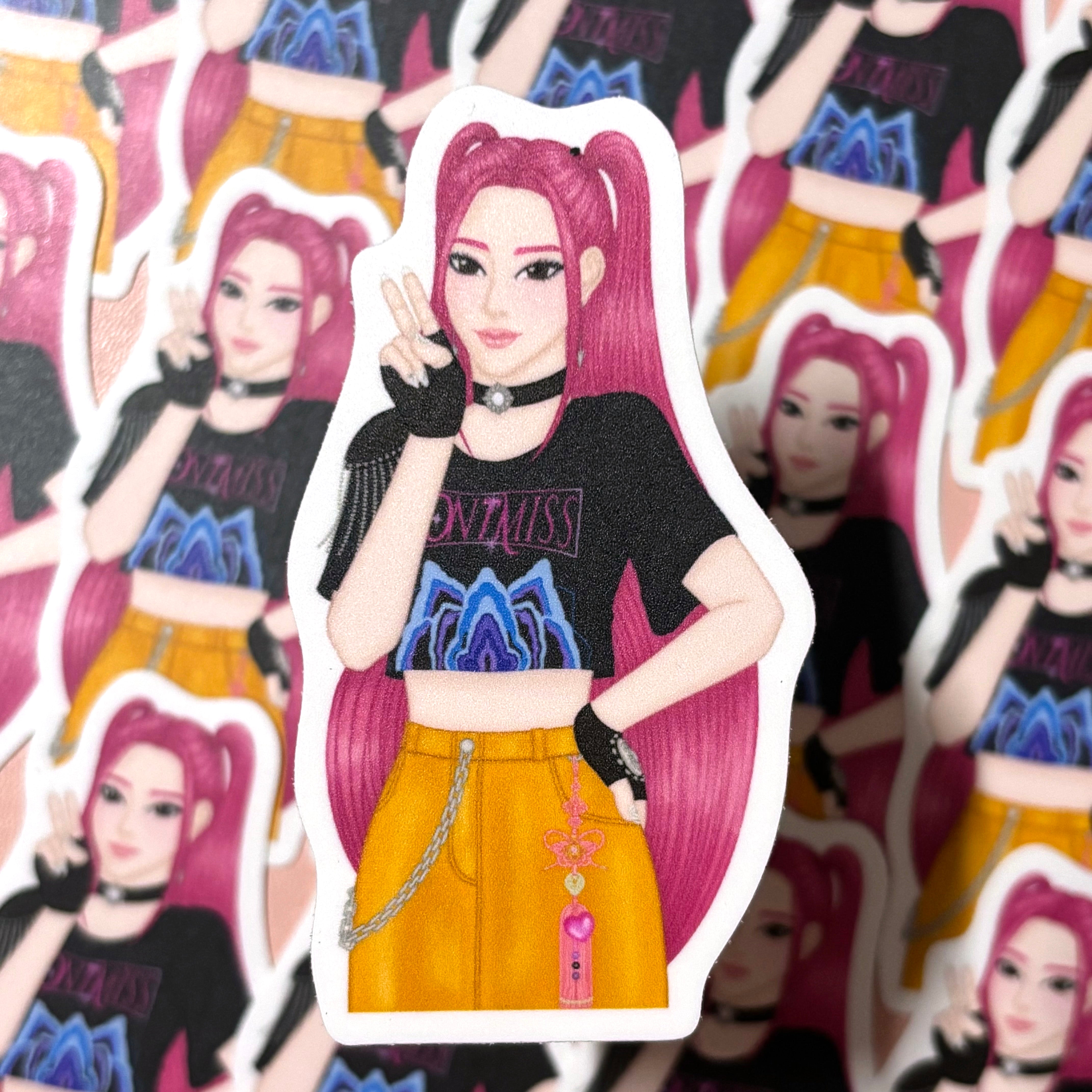 [WATERPROOF] Huntrix Vinyl Sticker Decals