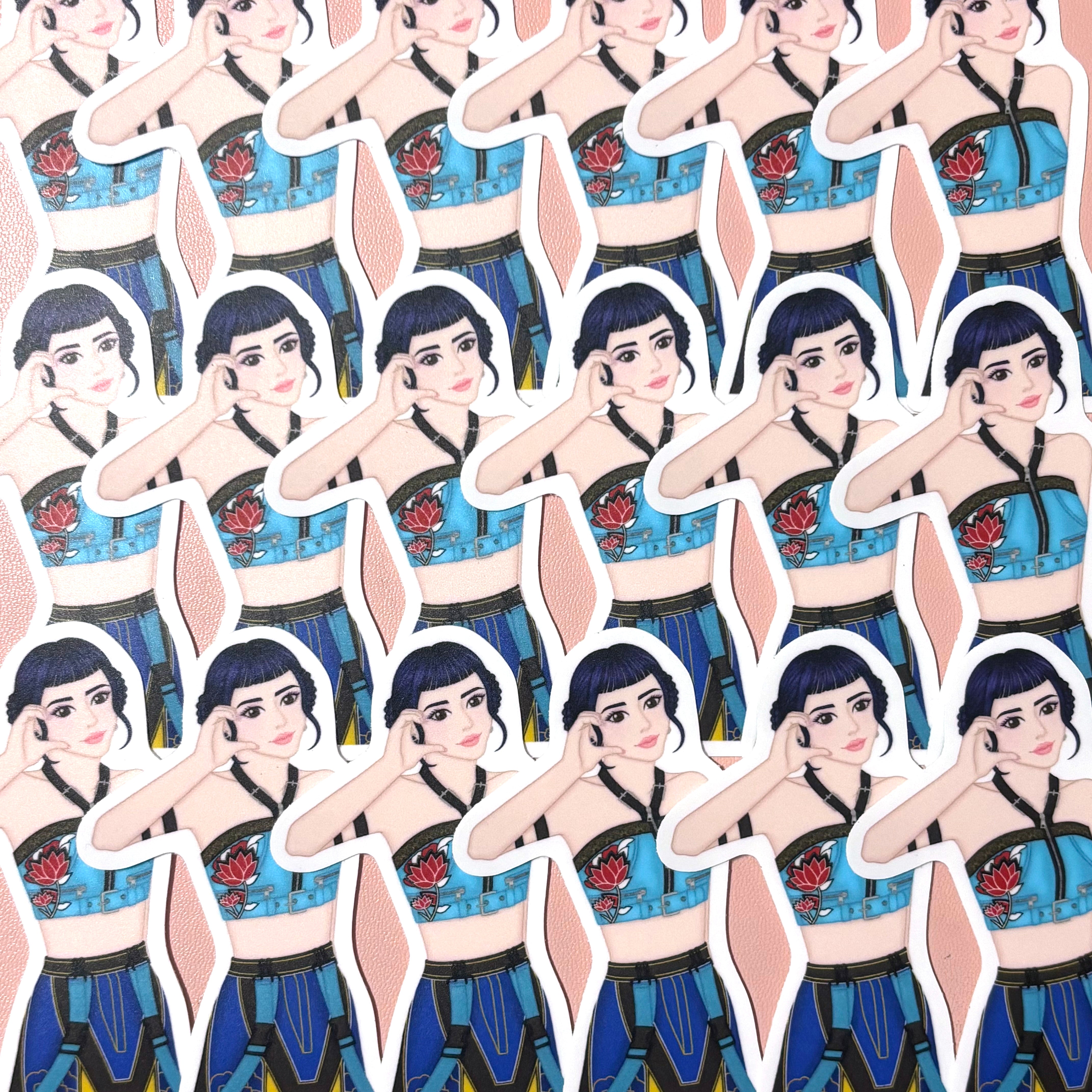 [WATERPROOF] Huntrix Vinyl Sticker Decals