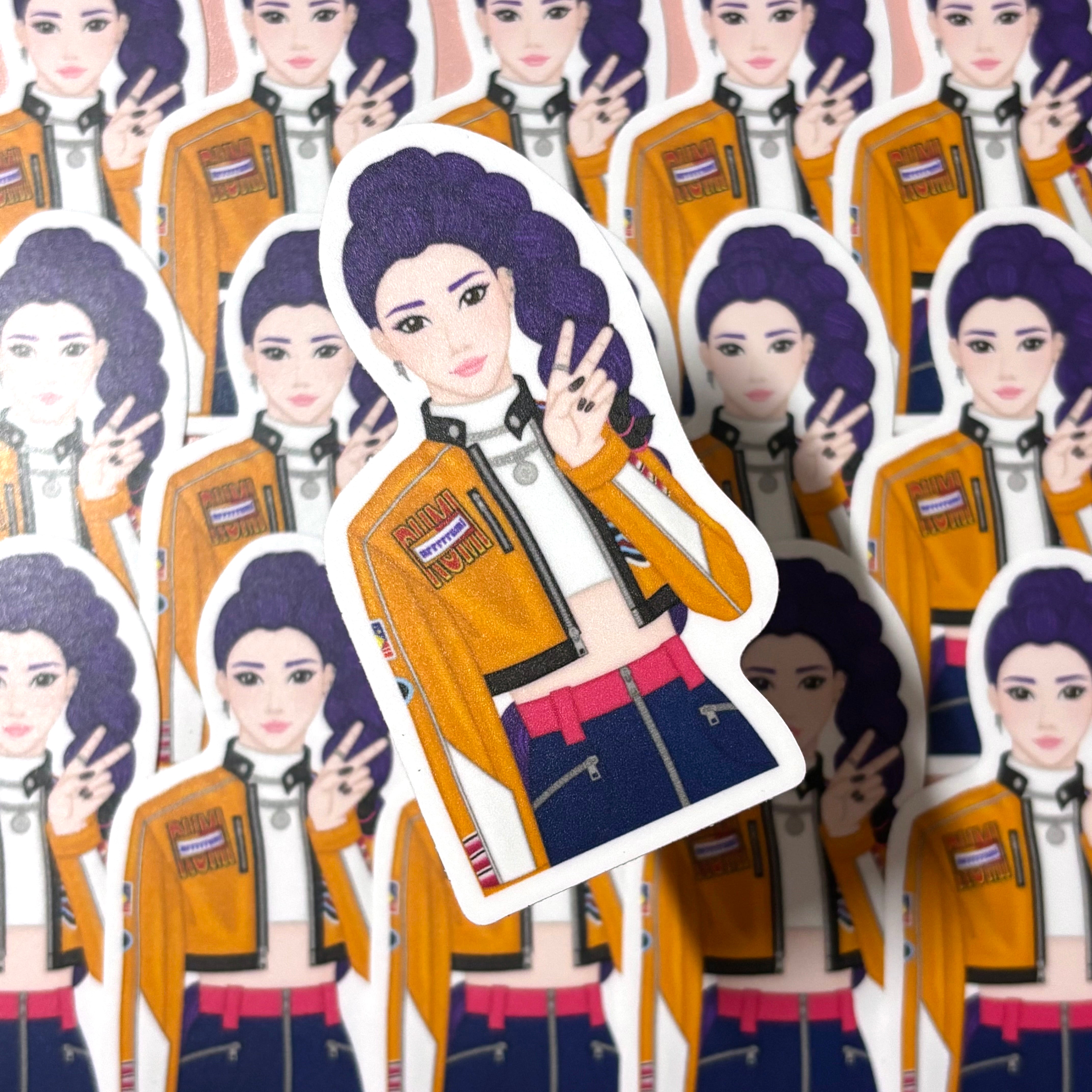 [WATERPROOF] Huntrix Vinyl Sticker Decals