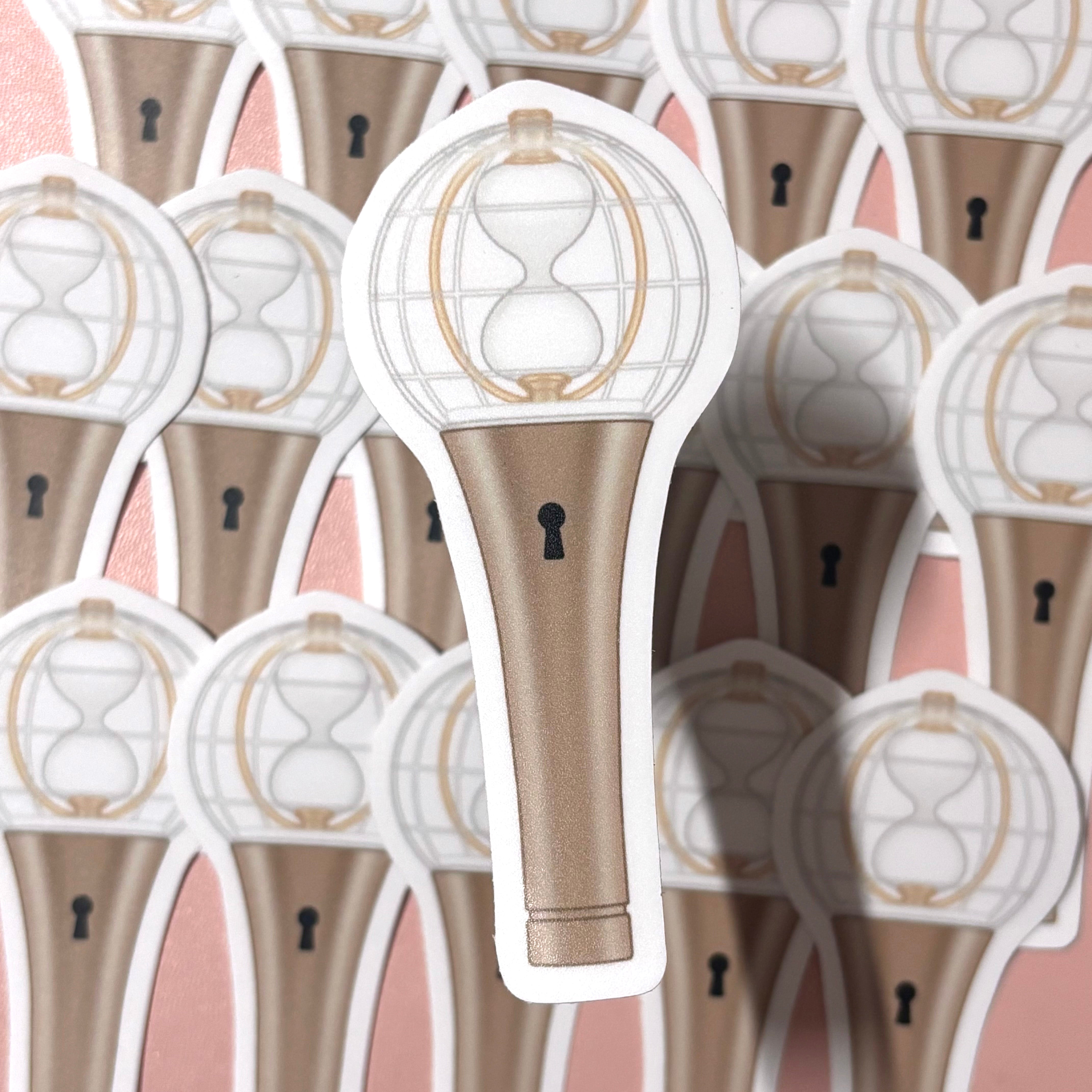 [WATERPROOF] ATEEZ LIGHTINY Logo Lightstick Vinyl Sticker Decal
