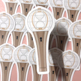 [WATERPROOF] ATEEZ LIGHTINY Logo Lightstick Vinyl Sticker Decal
