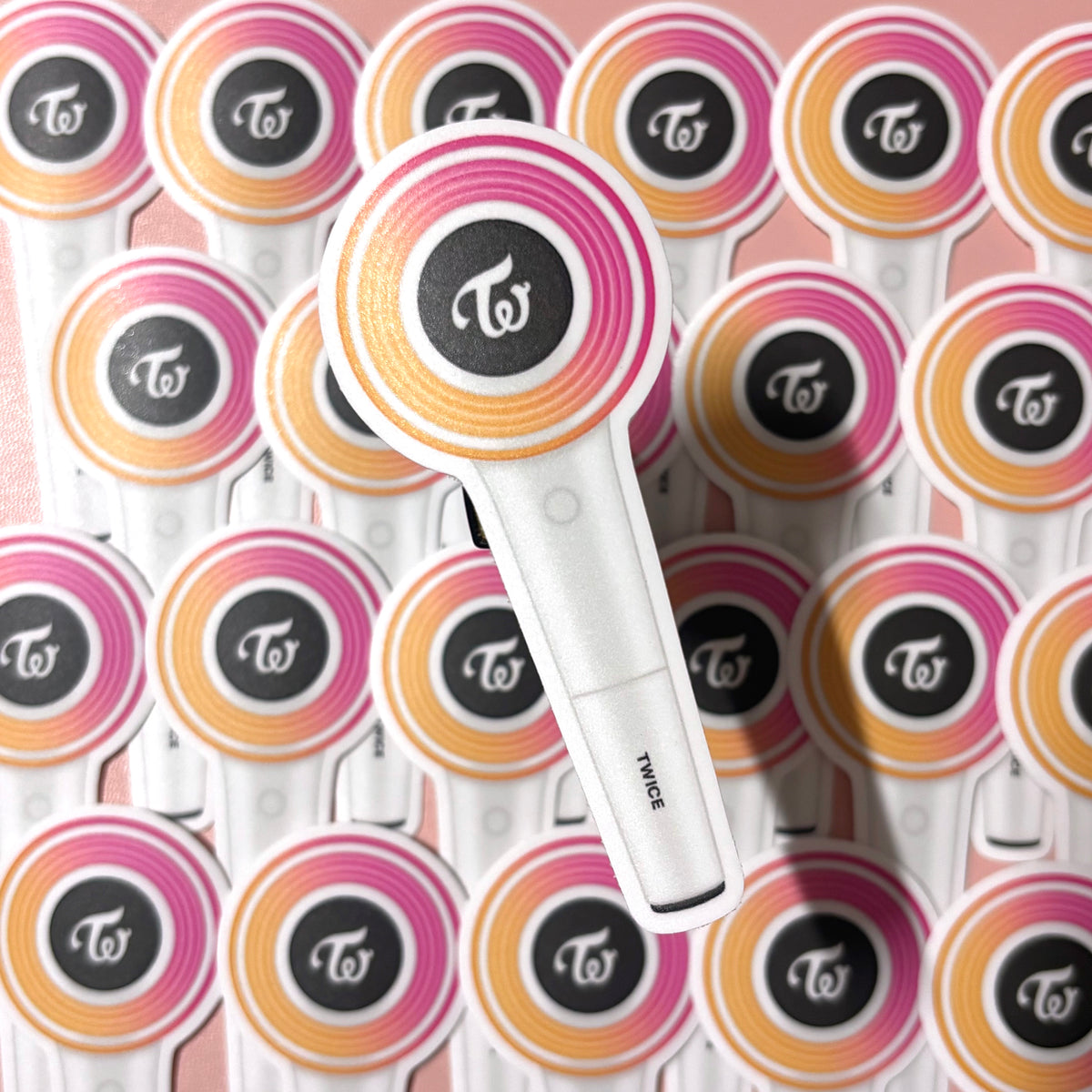 [WATERPROOF] Twice Candy Bong Logo Lightstick Vinyl Sticker Decal ...