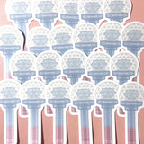 [WATERPROOF] SEVENTEEN Carat Bong Logo Lightstick Vinyl Sticker Decal