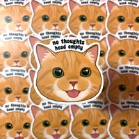 [WATERPROOF] Meme Cats 2 Vinyl Sticker Decal Pack