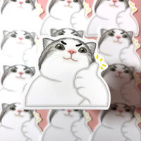 [WATERPROOF] Meme Cats 2 Vinyl Sticker Decal Pack