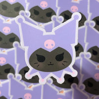 [WATERPROOF] MeloKuro Cosplay Cats - Yin and Mochi - Vinyl Sticker Decal