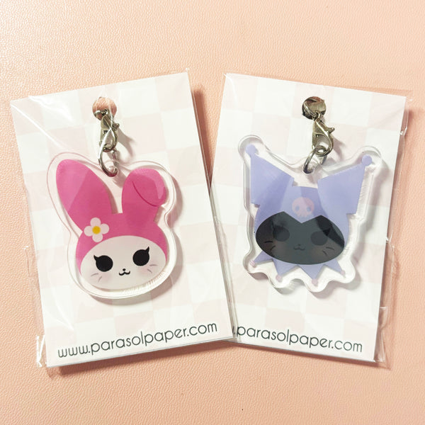MeloKuro Cosplay Cats Mini Acrylic Charms