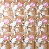 [WATERPROOF] Please Handle With Care Fragile Cat Meme Vinyl Sticker Decal