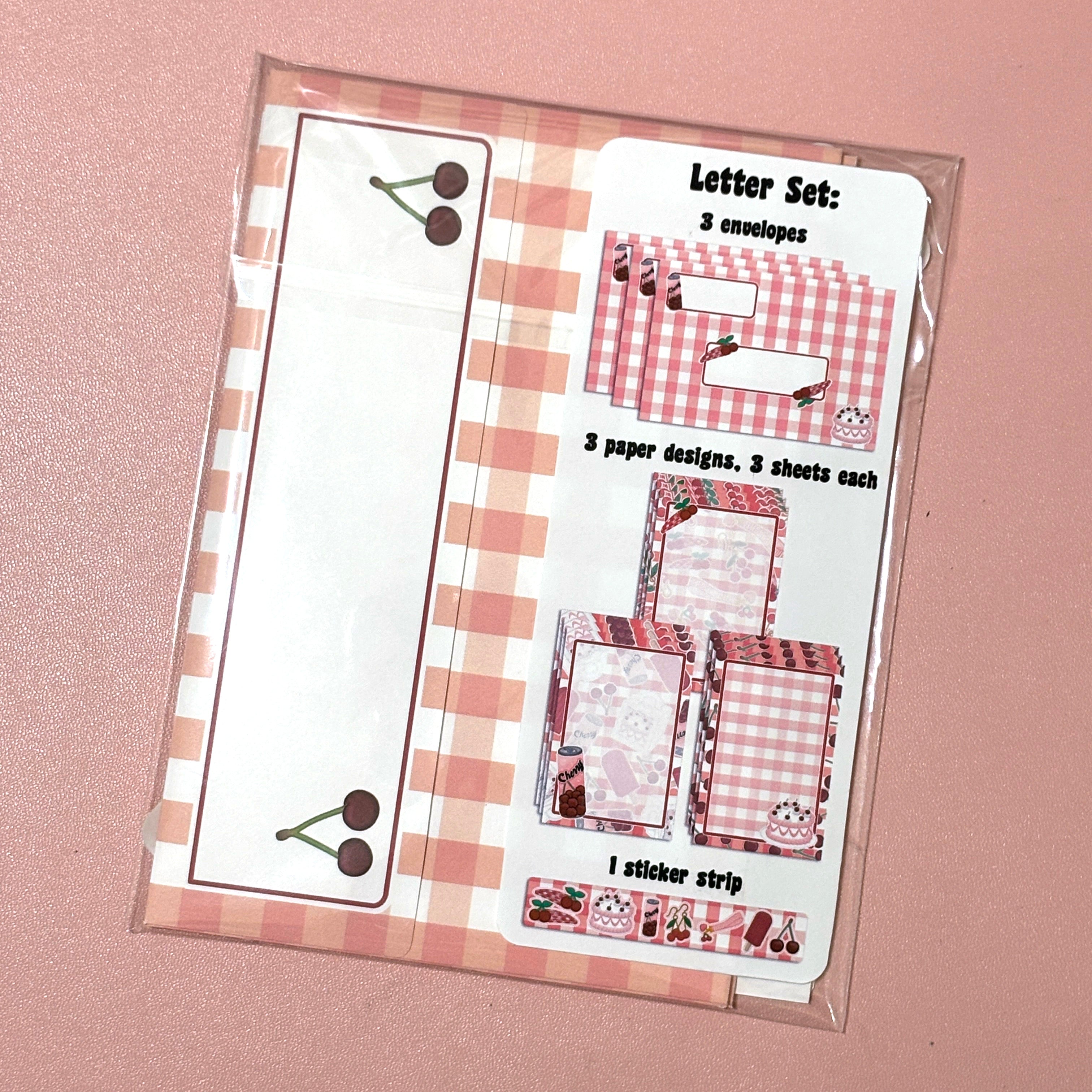 Cherry Letter Set