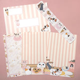 Cat Café Letter Set